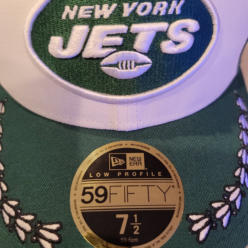 New York Jets New Era NFL Draft On-Stage Official Low Profile 59FIFTY Fitted Hat - Picture 6 of 7